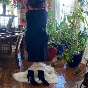 ANTONIO MELANI Black Mini Dress